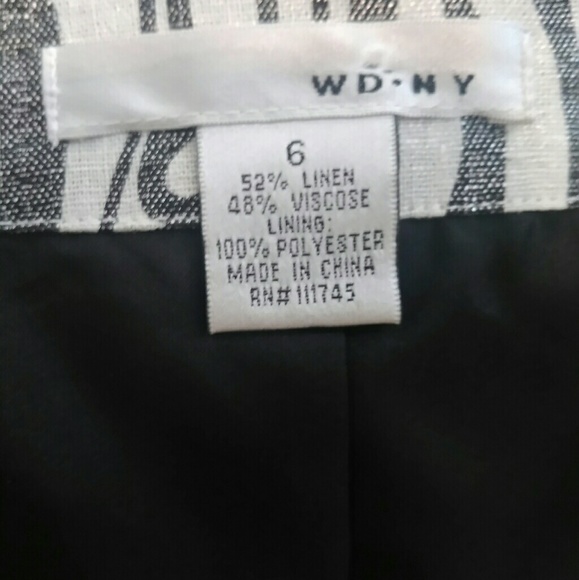 WD.NY Print Blazer - Picture 6 of 6